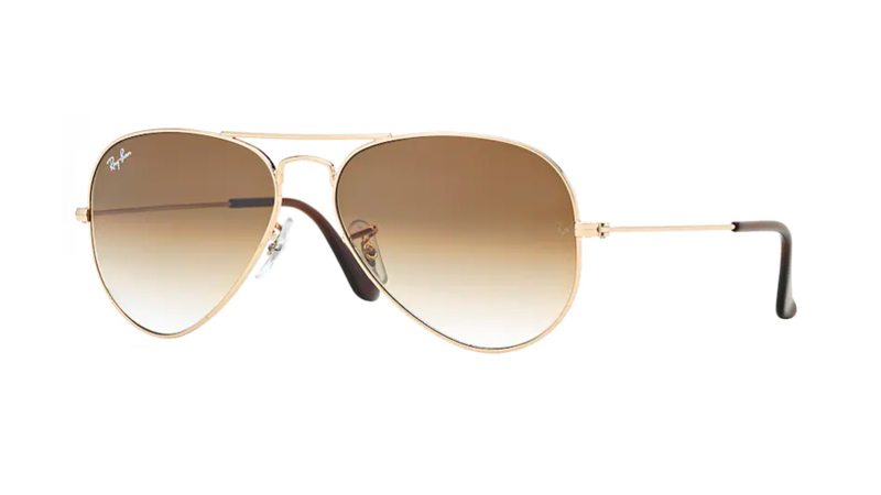 Womens Aviator Sunglasses 59 mm Oceanic Color Gradient Lens Vintage 80's  Style | eBay
