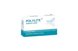Polylite Monthly Clear (3 lenses/box)
