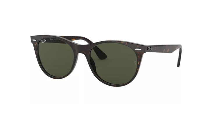 01-RB Ray-Ban RB2185 Wayfarer Green 902/31 Sunglasses - Image 1