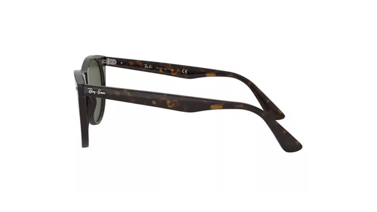 03-RB Ray-Ban RB2185 Wayfarer Green 902/31 Sunglasses - Image 3