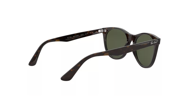 06-RB Ray-Ban RB2185 Wayfarer Green 902/31 Sunglasses - Image 6
