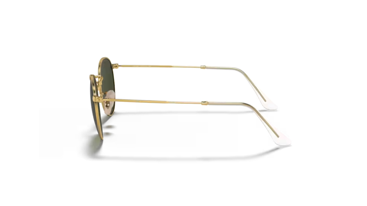 02-RB Ray-Ban RB3447-001-53 Round Metal Sunglasses - Image 2