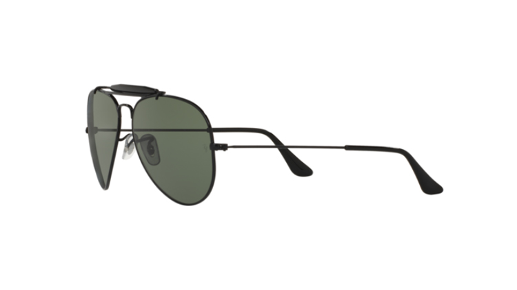03-RB Ray-Ban RB3129-W0228-58 Aviator Outdoorsman Sunglasses - Image 3
