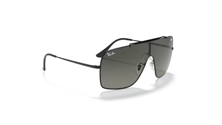 04-RB Ray-Ban RB3697-002/11-35 Wings Sunglasses - Image 4